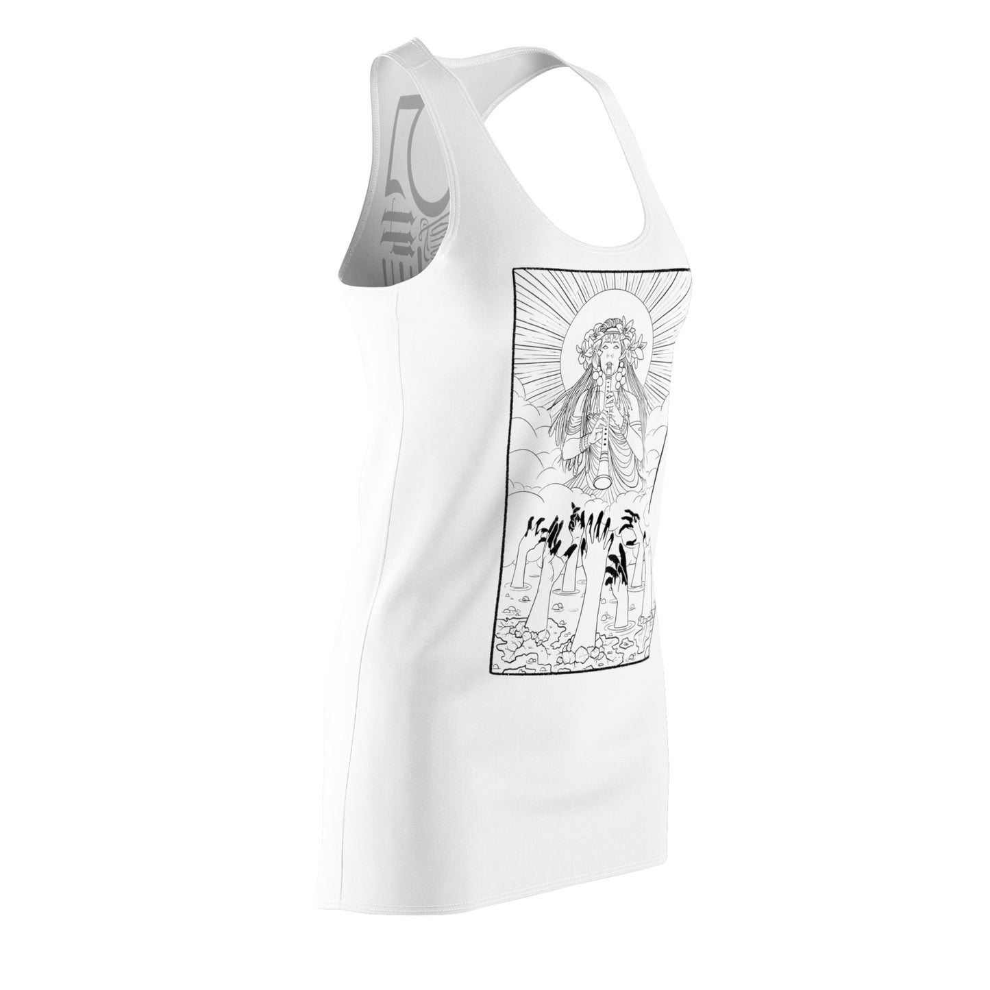 :: Judgement :: Racerback Dress (white)